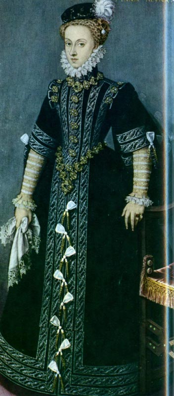 XI. Хуан Пантохадела Круз, Анна Испанская, дочь короля Максимилиана II. Государственный замок в Нелагозевси (Чехословакия). 
