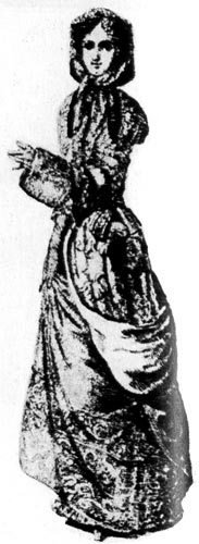 282. Женская мода эпохи Людовика XIV. 