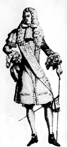 285. Мужская мода эпохи Людовика XIV. 
