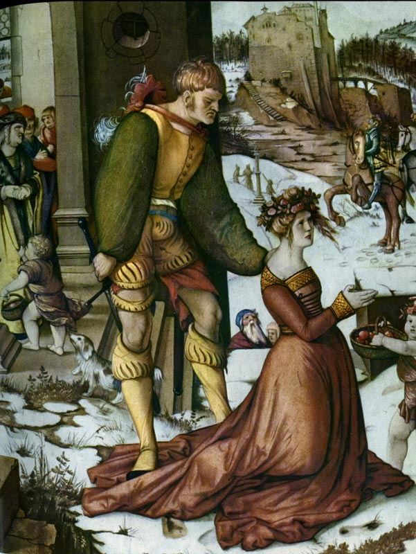 I. Ганс Бальдунг, прозванный Грин, Мучения св. Доротеи. 1516г. Национальная галерея, Прага. 